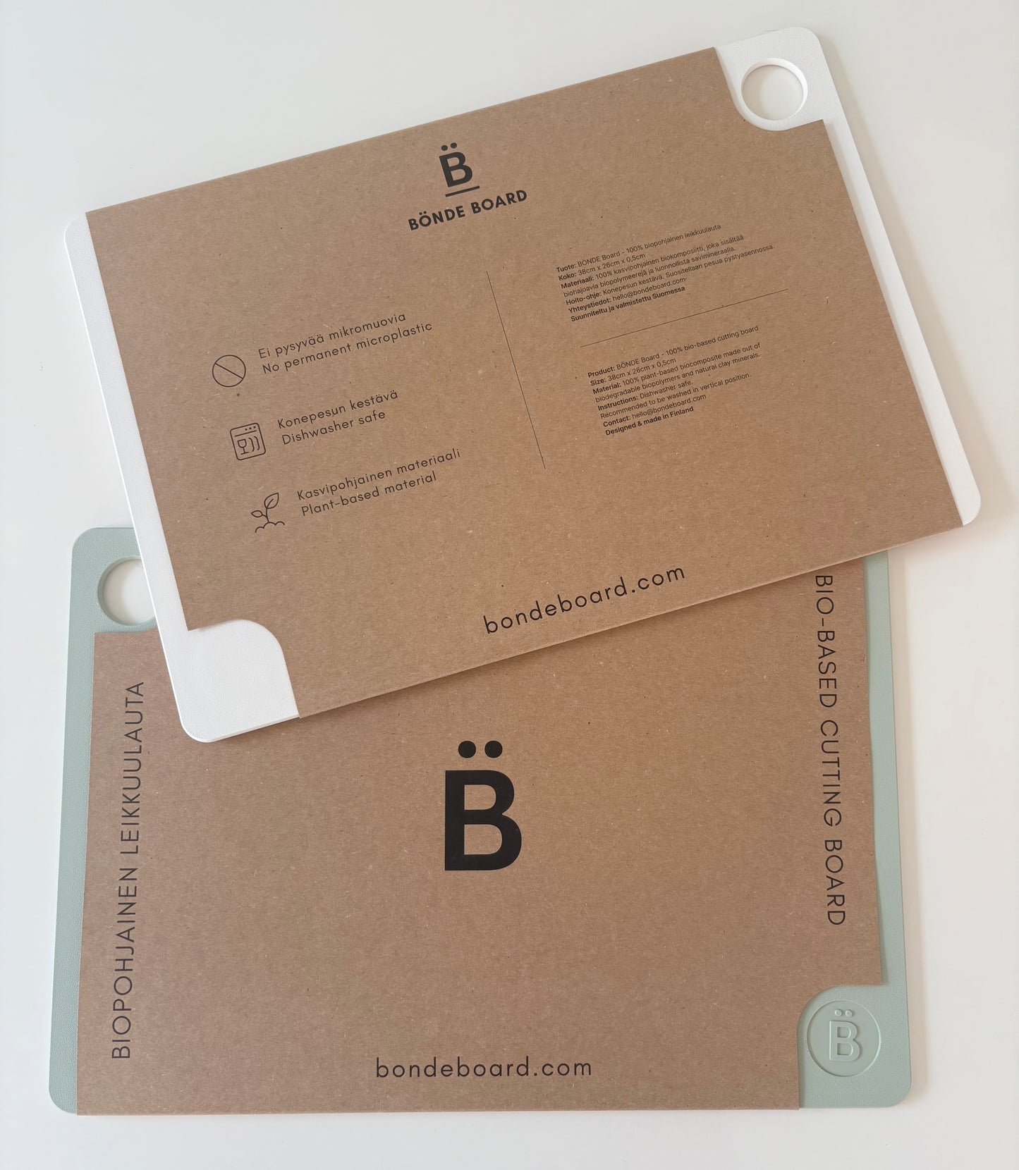 100% Bio-based and Dishwasher Safe Cutting Board with No Permanent Microplastics